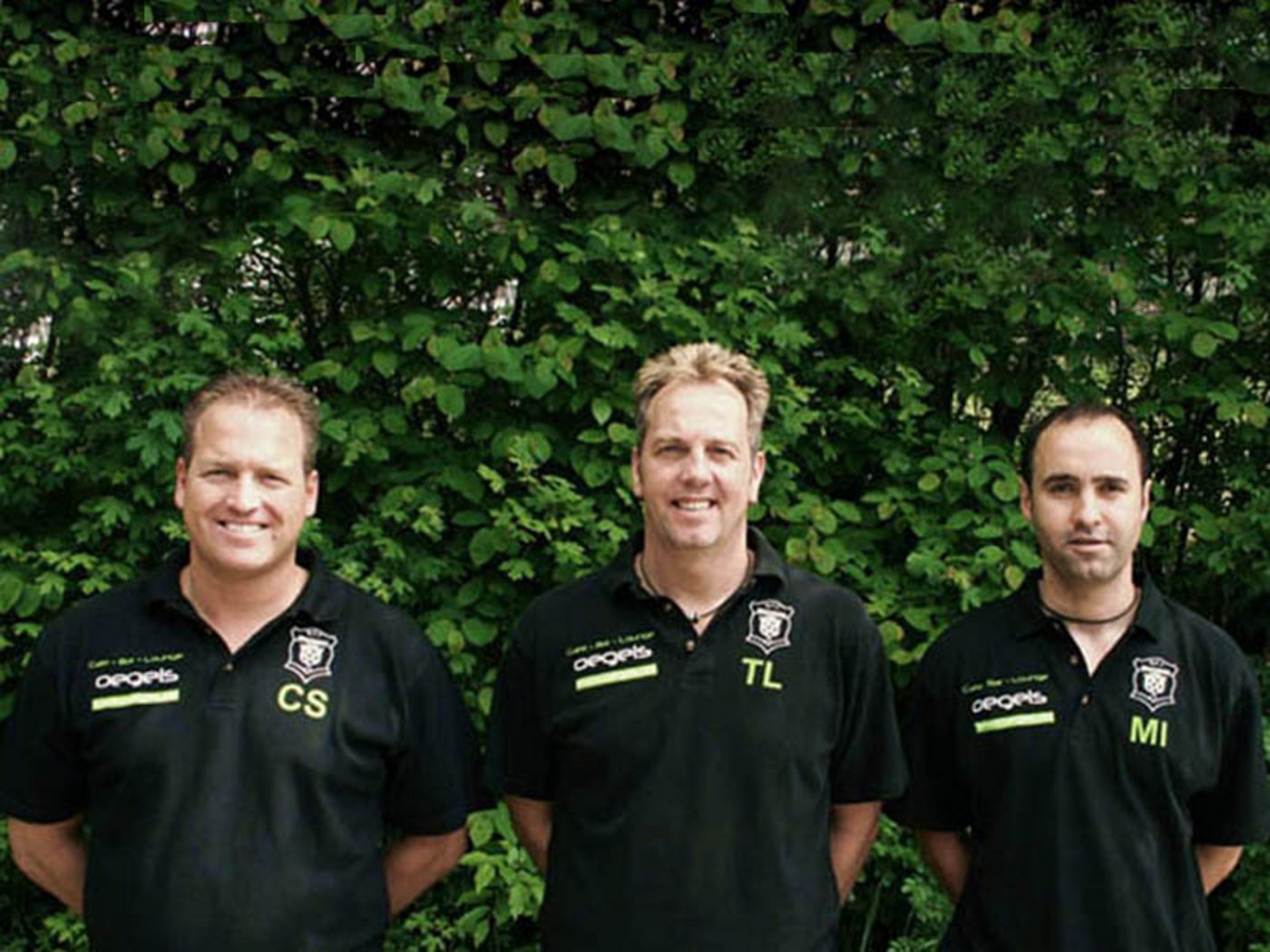 Carsten Stellberg, Thorsten Lenger und Mohamed Imharraf bilden das neue Trainerteam der Ersten