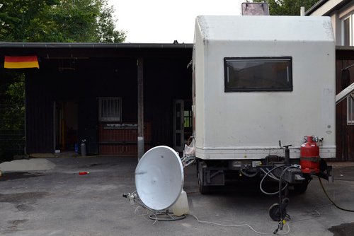 ... genauso wie der obligatorische Wohnwagen