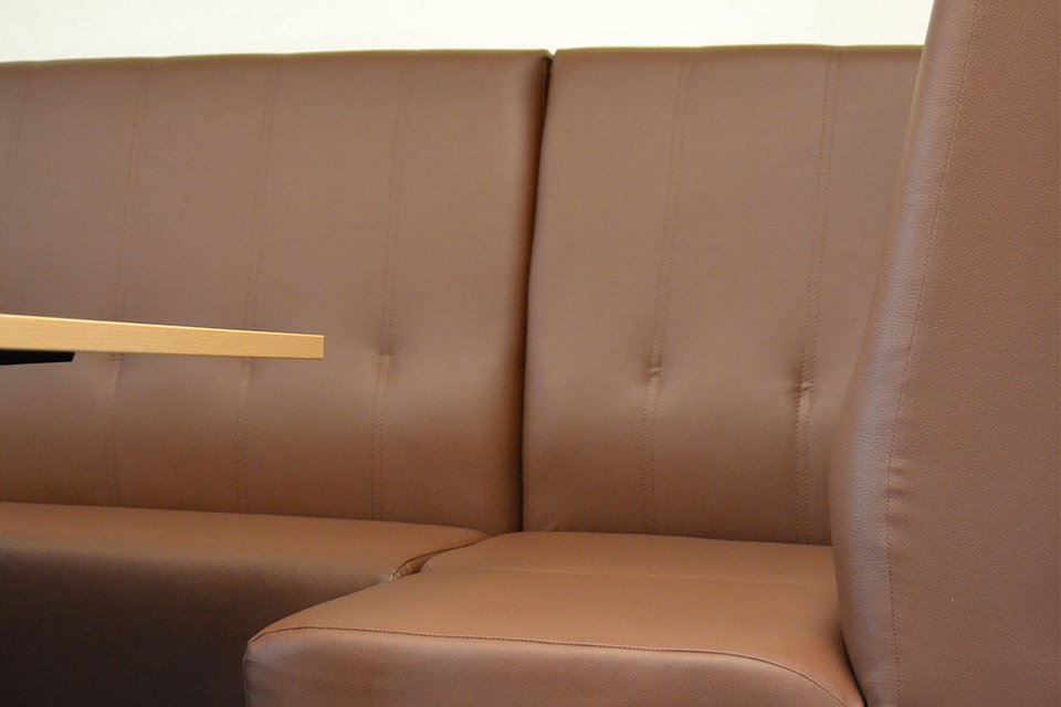 Butterweiche Angelegenheit: die Sitzmöbel verfügen über einen hohen Sitzkomfort