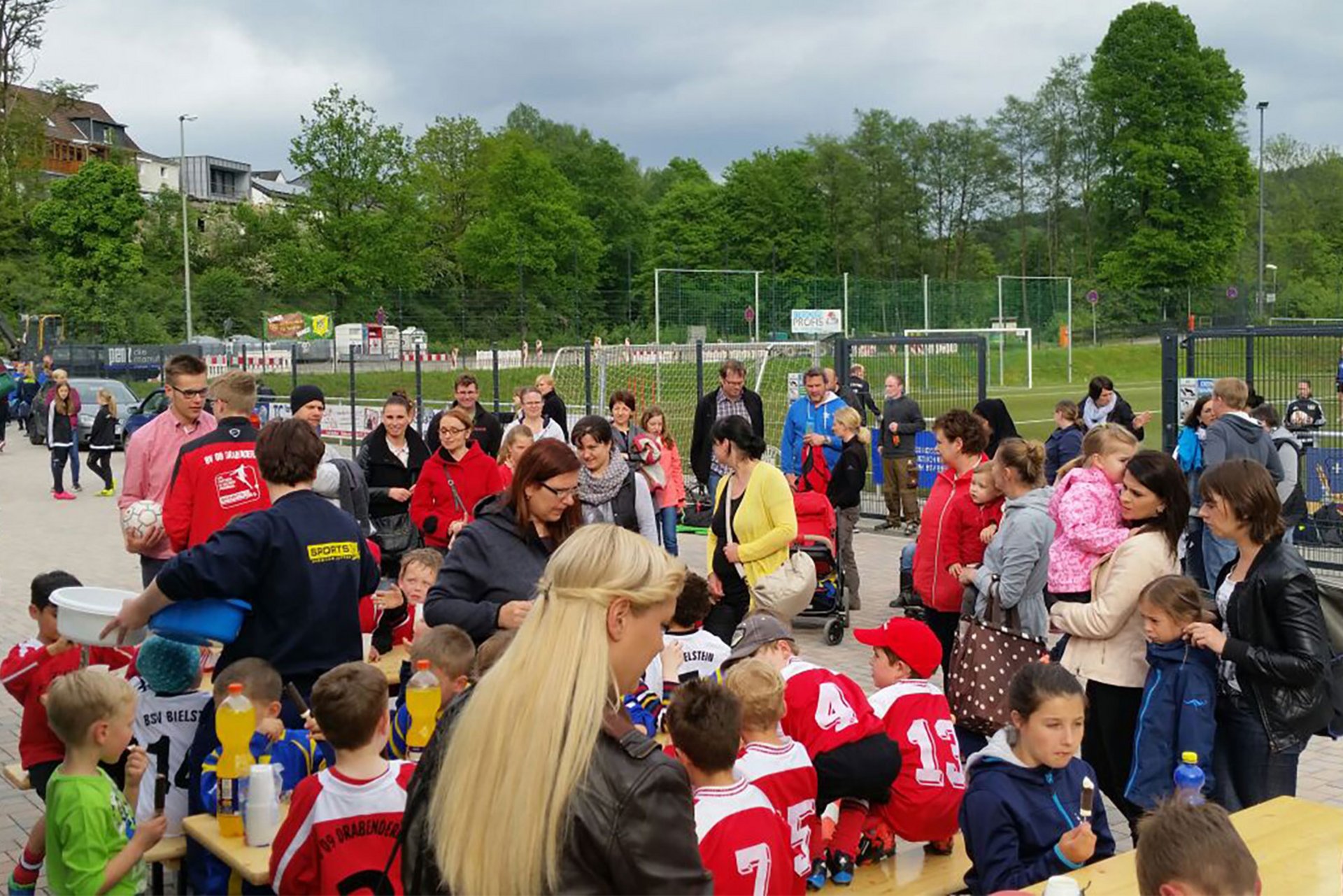 Bei den Sportfesten der Bambinis ist immer richtig was los