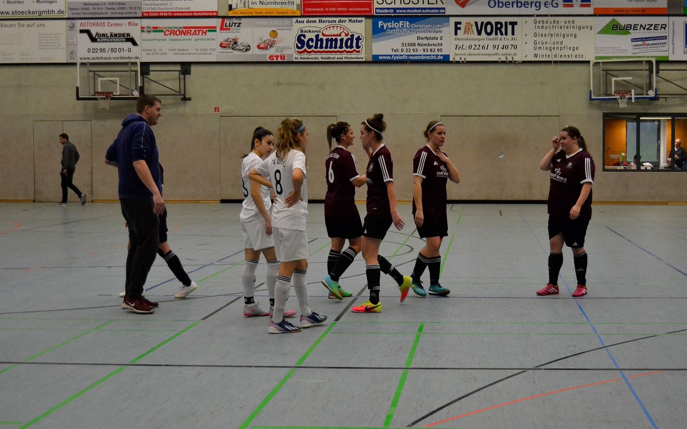 Bielsteiner Damen bei der Hallenkreismeisterschaft 2018 in Nümbrecht