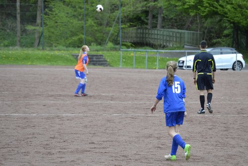 Wollte den Ball zwischendurch ein paar mal jonglieren: Ronja Bestgen