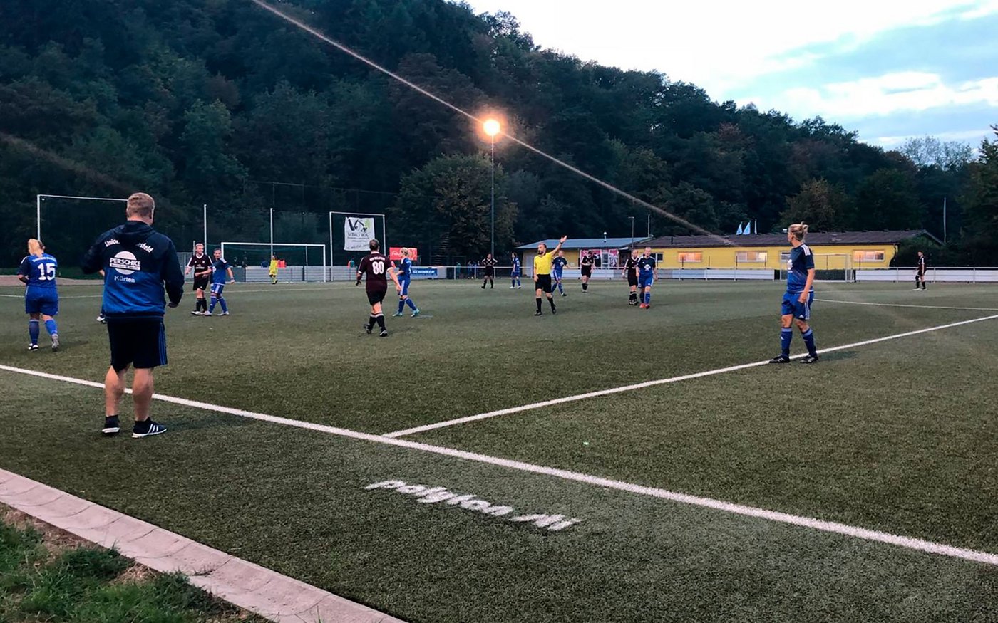 Unsere Damen zeigten gegen den Mittelrheinligisten Biesfeld eine super Leistung