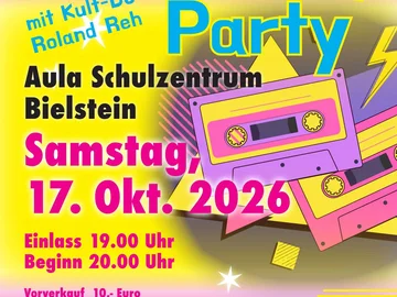 80er & 90er Party in Bielstein mit DJ Roland Reh
