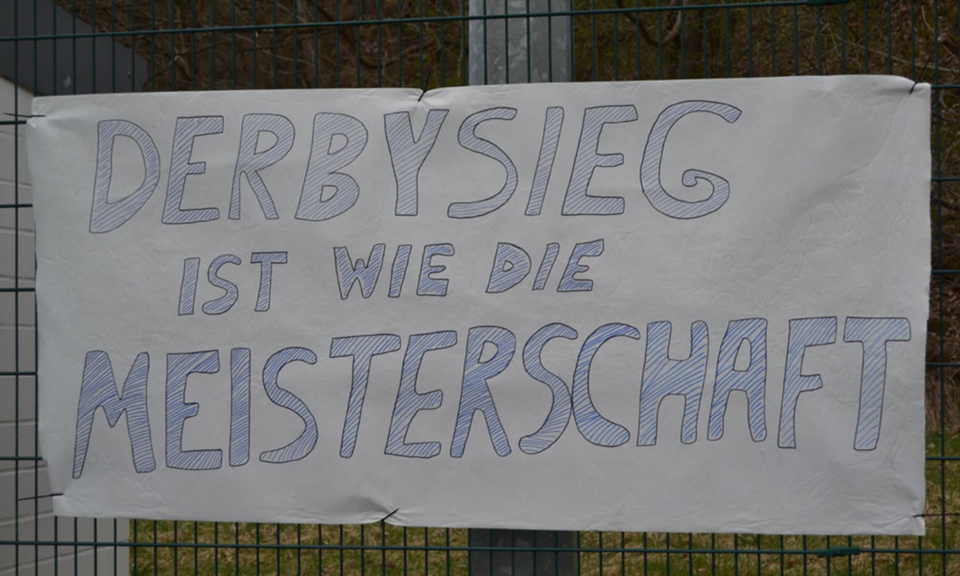 „Derbysieg ist wie die Meisterschaft“ - unter diesem Motto stand das diesjährige Rückrunden-Derby