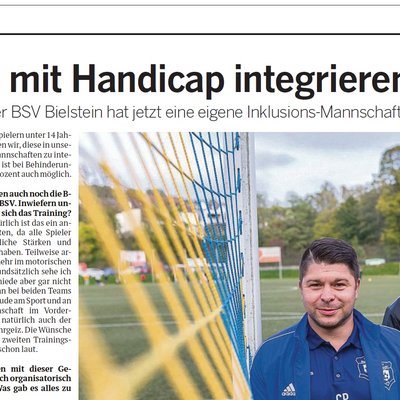 Organisation: Menschen mit Handicap integrieren