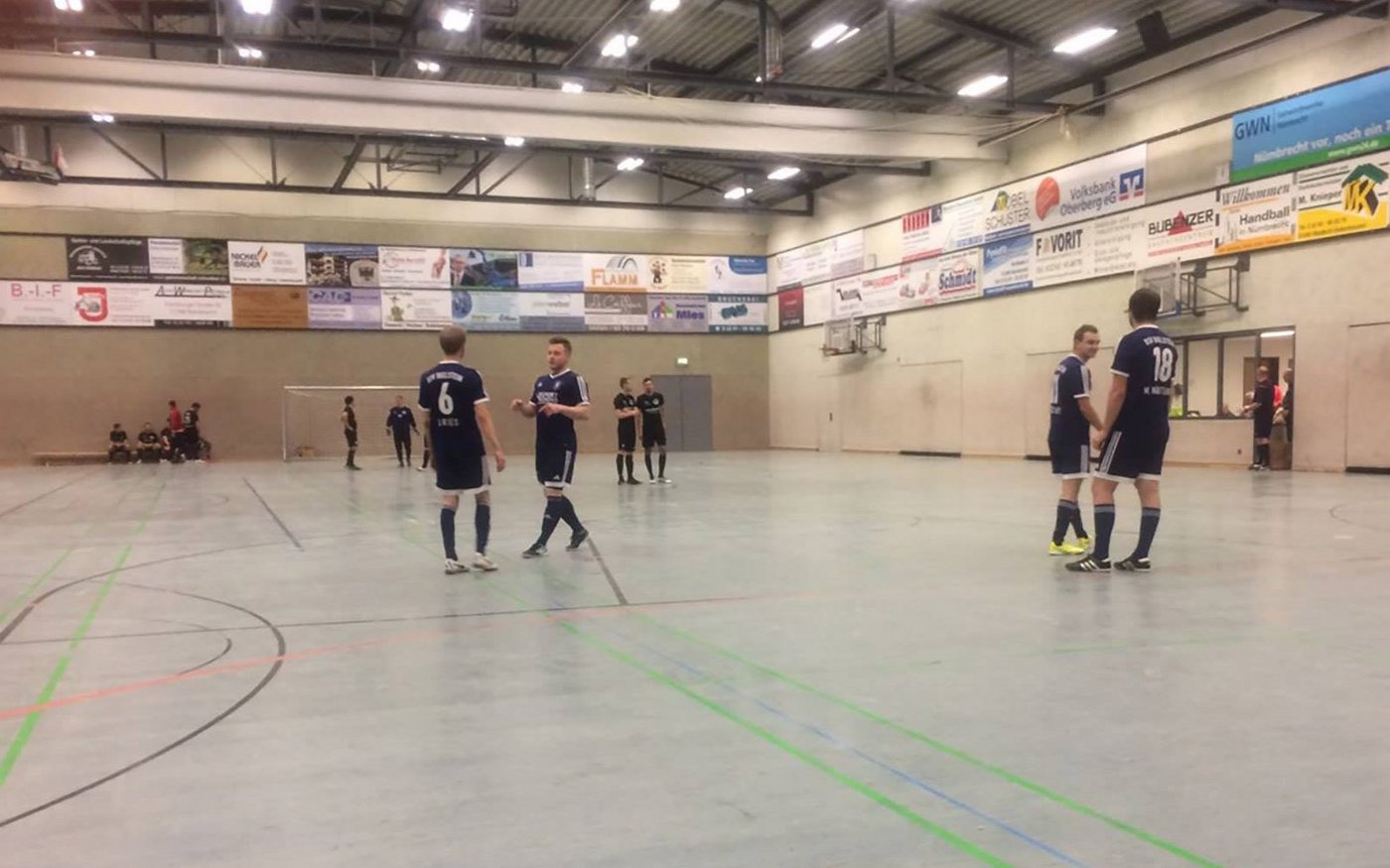 Unsere Erste Herren bei der Hallenkreismeisterschaft 2016 in Nümbrecht