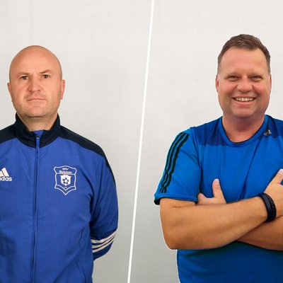 Johann Kast und Thomas Tröster sind seit fünf Jahren Trainer der Zweiten Herren des BSV Viktoria Bielstein