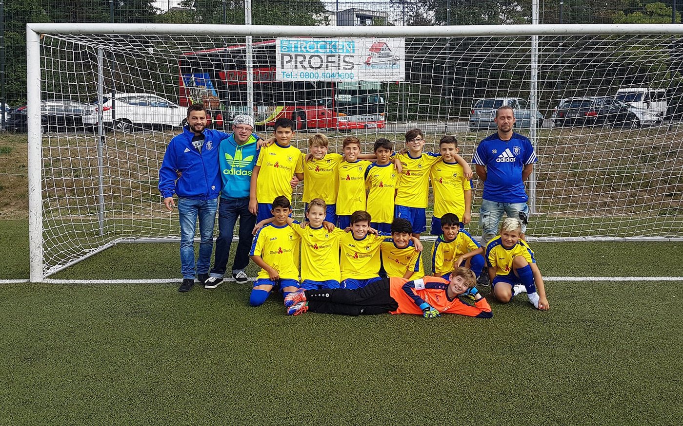 Die U13 Junioren des BSV Viktoria Bielstein
