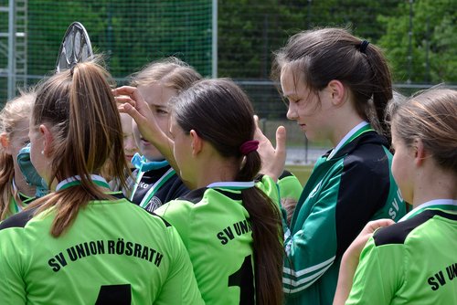 Kreispokalfinale 2016 (U13 Juniorinnen): Rösrath - Bergisch Gladbach
