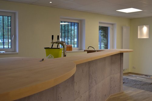Die neue Theke ist ein richtiges Schmuckkästchen