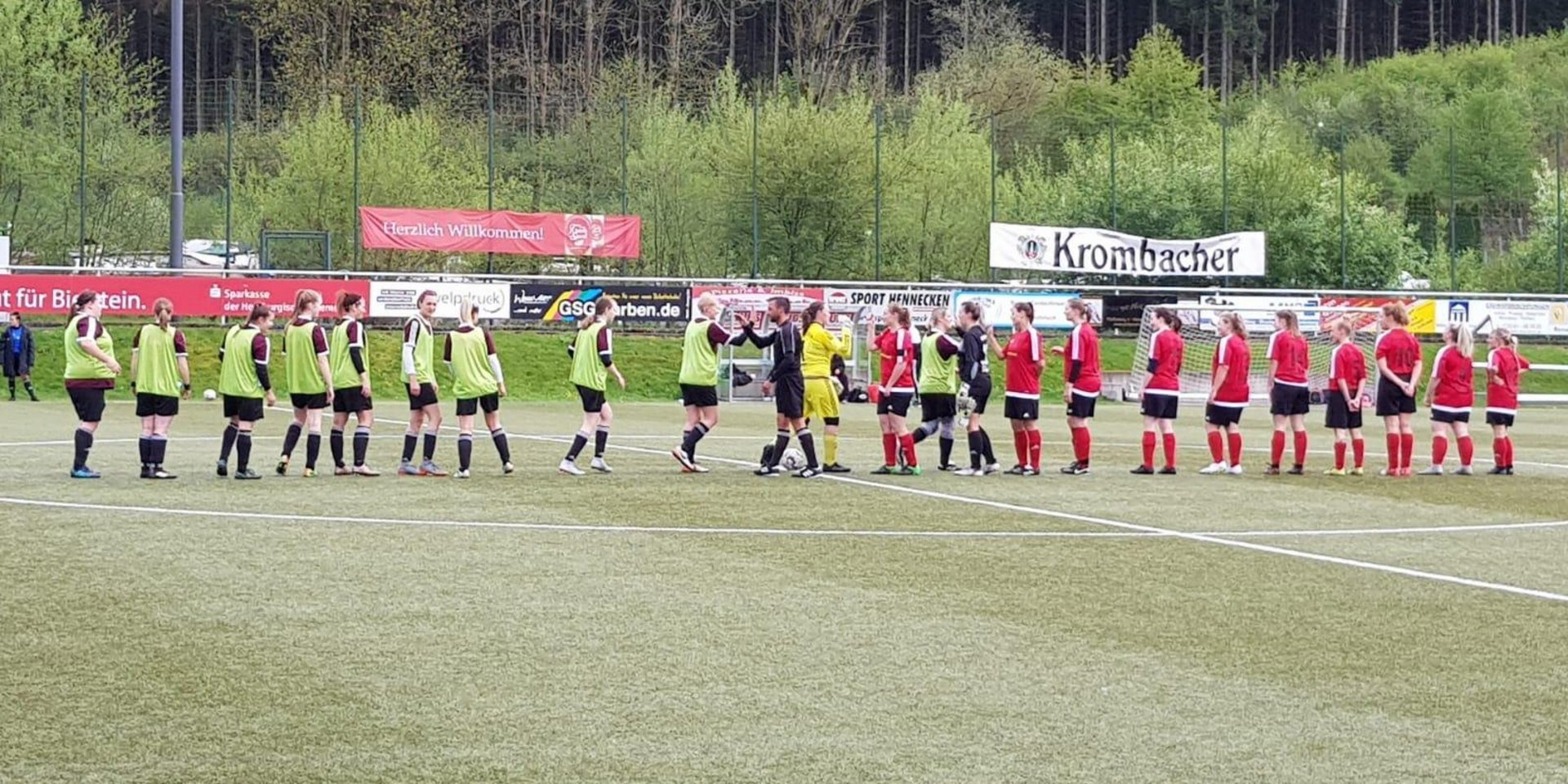 Unsere Damen zeigten im Spiel gegen Dieringhausen eine gute Leistung