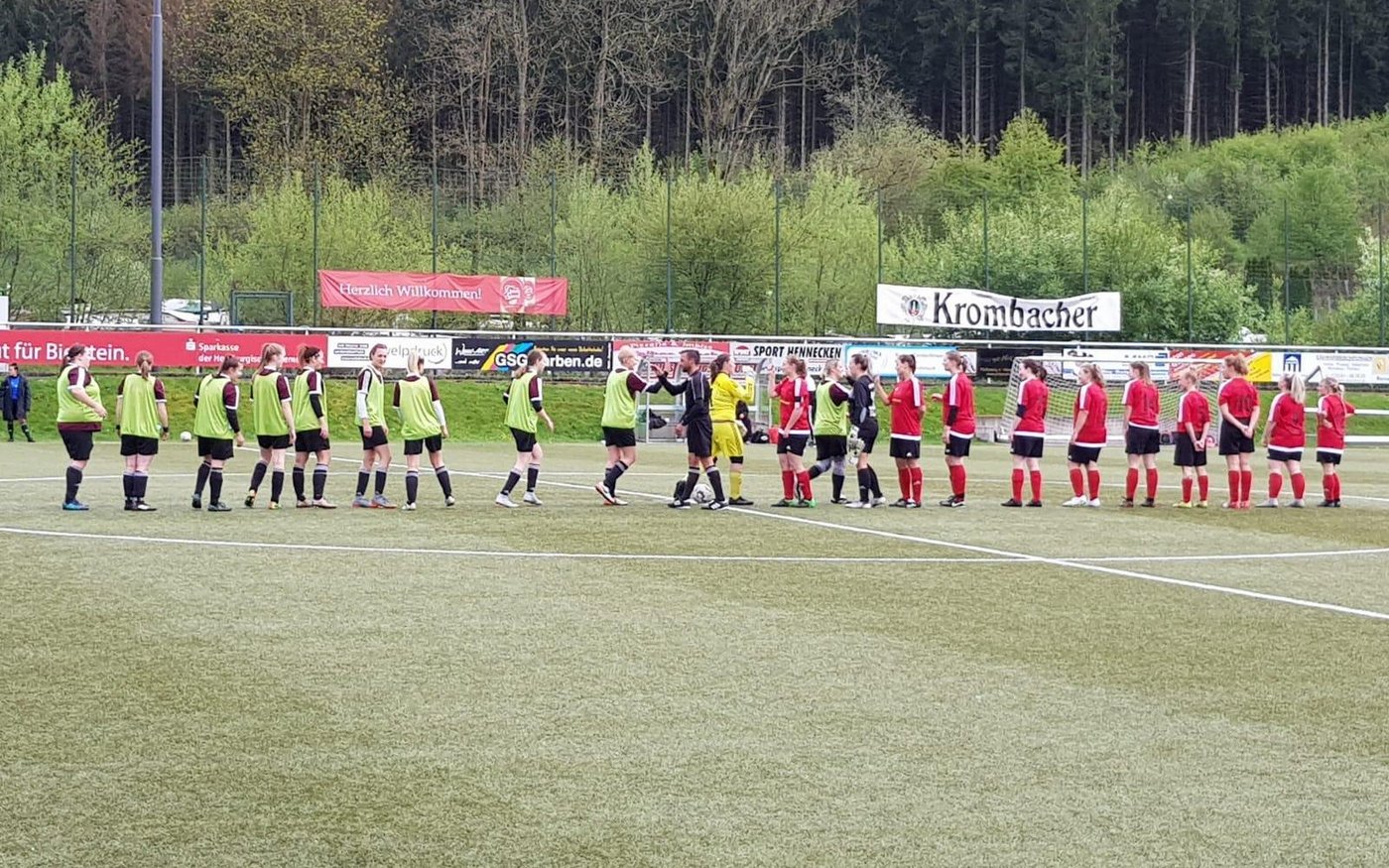 Unsere Damen zeigten im Spiel gegen Dieringhausen eine gute Leistung