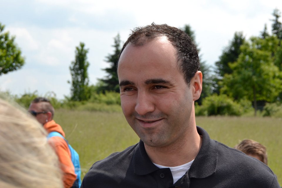 Mohamed Imharraf erfreute sich des guten Wetters Mohamed Imharraf erfreute sich des guten Wetters