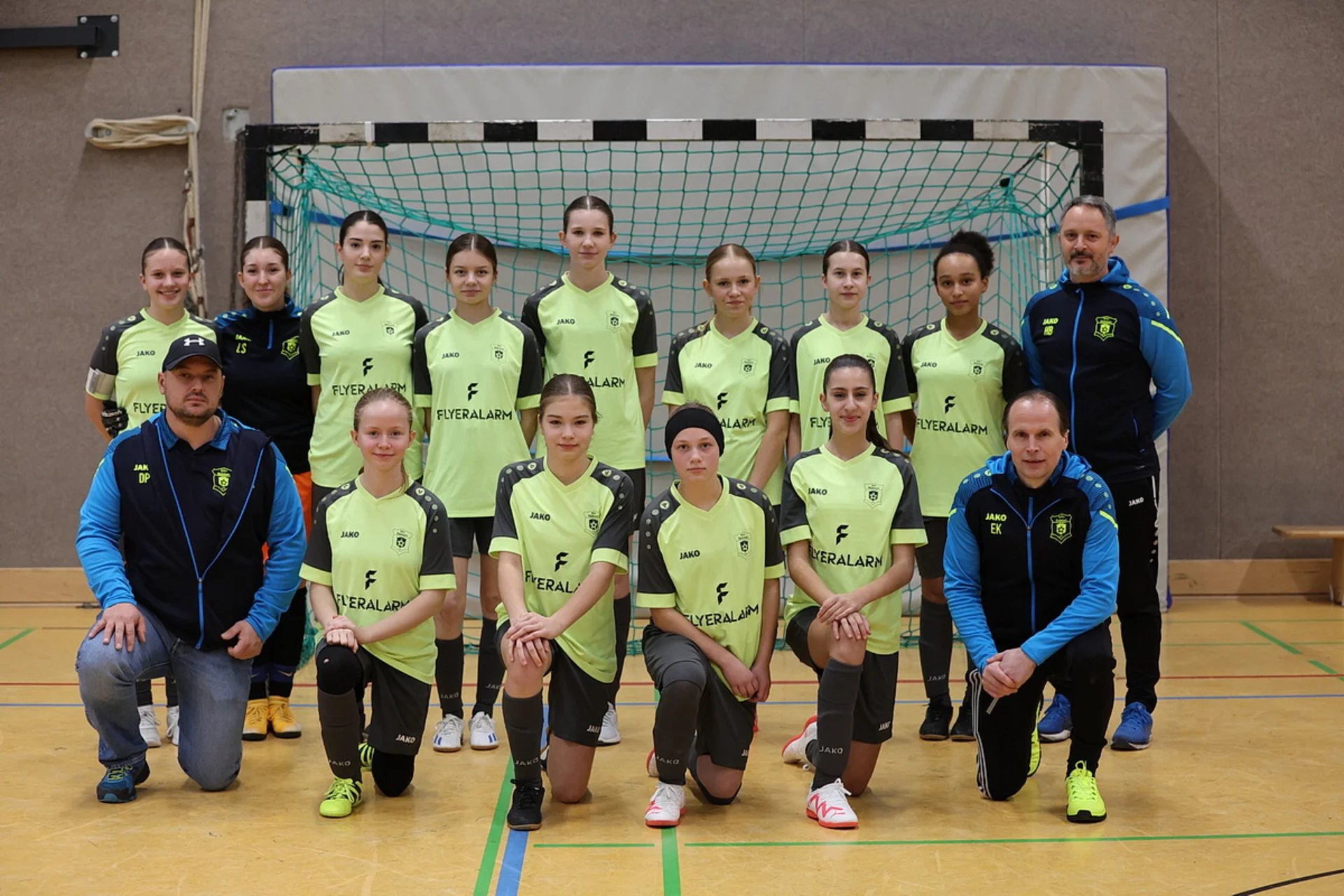 Unsere U15 Juniorinnen zeigte eine tolle Leistung bei der diesjährigen Endrunde (Foto: Michael Kleinjung)