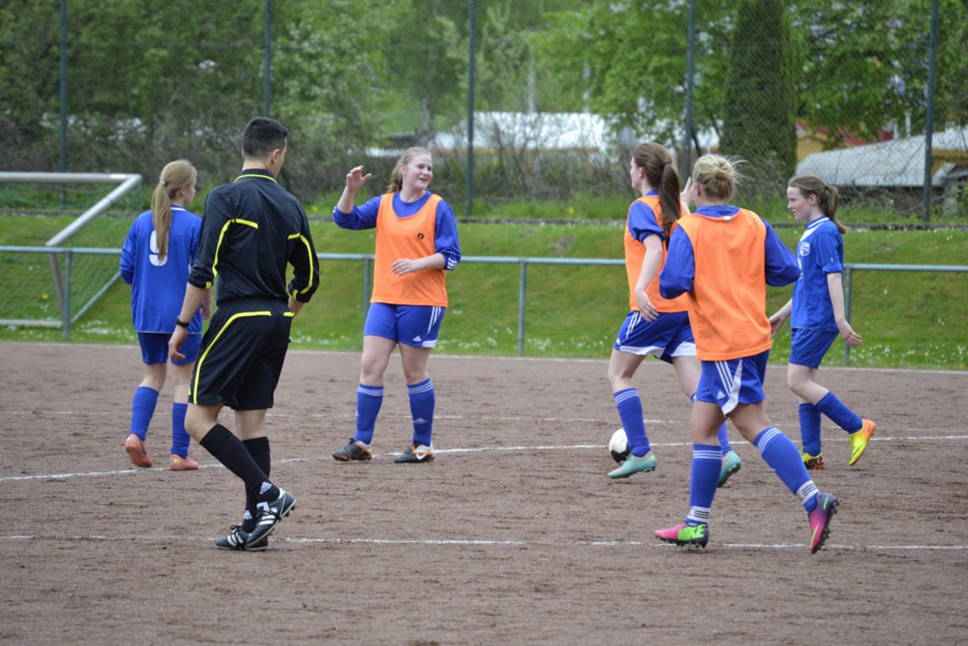 Große Erleichterung herrschte bei den Mädels, die das umkämpfte Spiel für sich entschieden