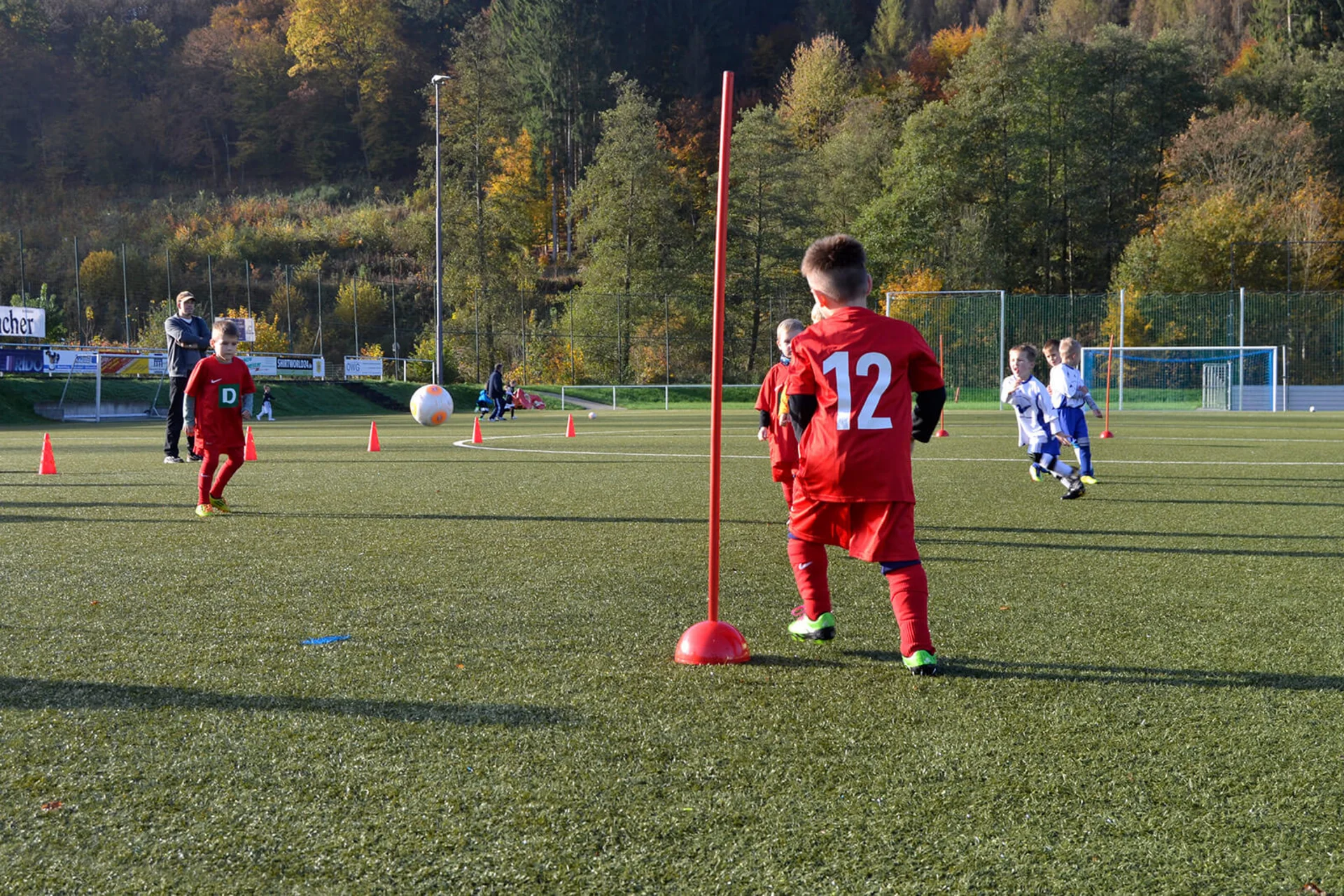 Der Parcours ist ein Bestandteil des DFB-Abzeichens