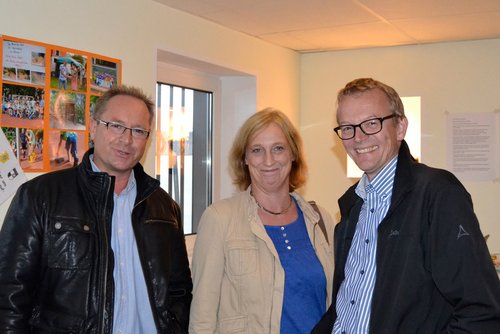 Erinnerungsfoto: Stefan Kapp mit einem Sponsor und seiner Ehefrau Erinnerungsfoto: Stefan Kapp mit einem Sponsor und seiner Ehefrau