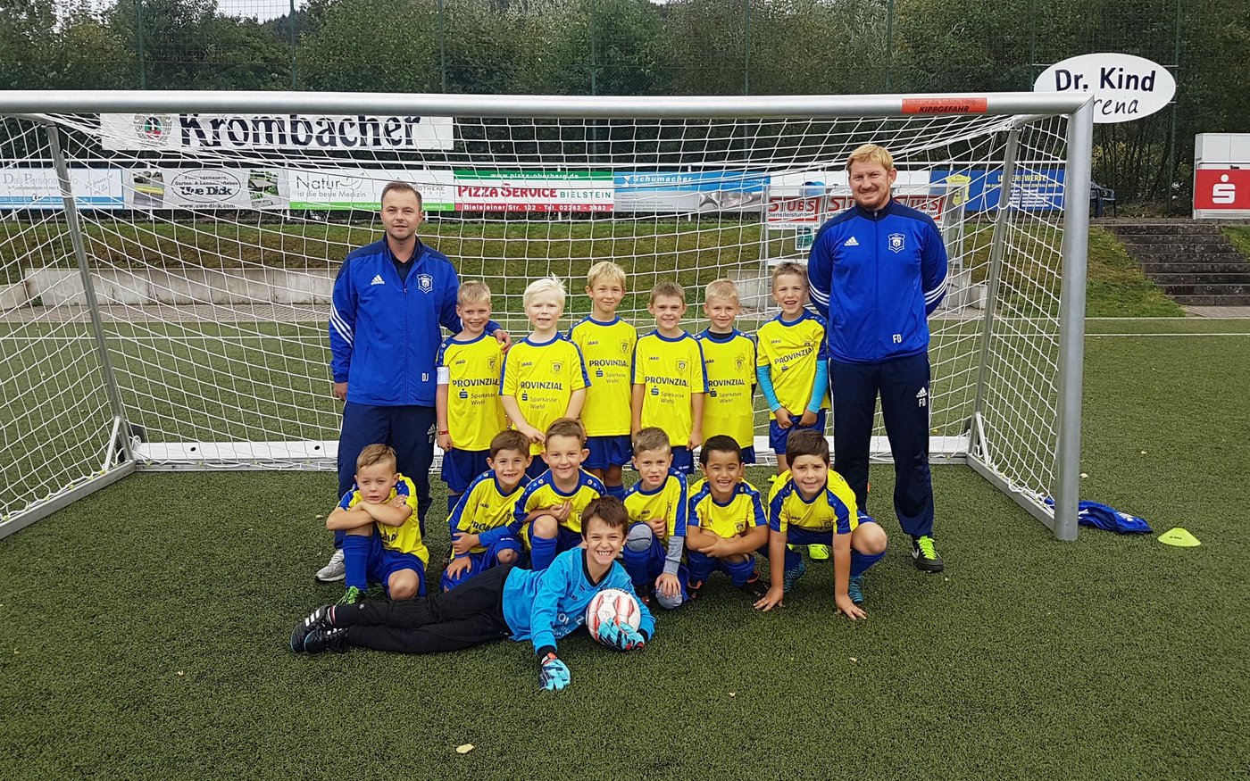 Die U8 Junioren des BSV Viktoria Bielstein