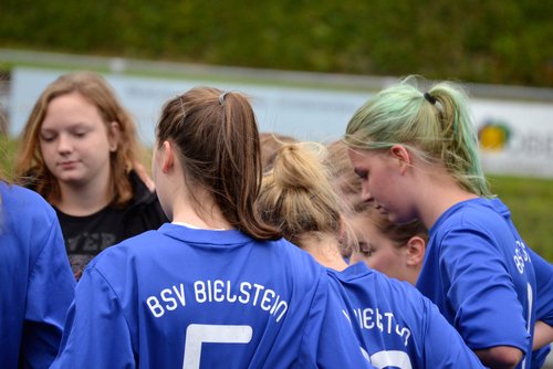 Die U17 Mädchen trauerten über das letzte gemeinsame Spiel ...