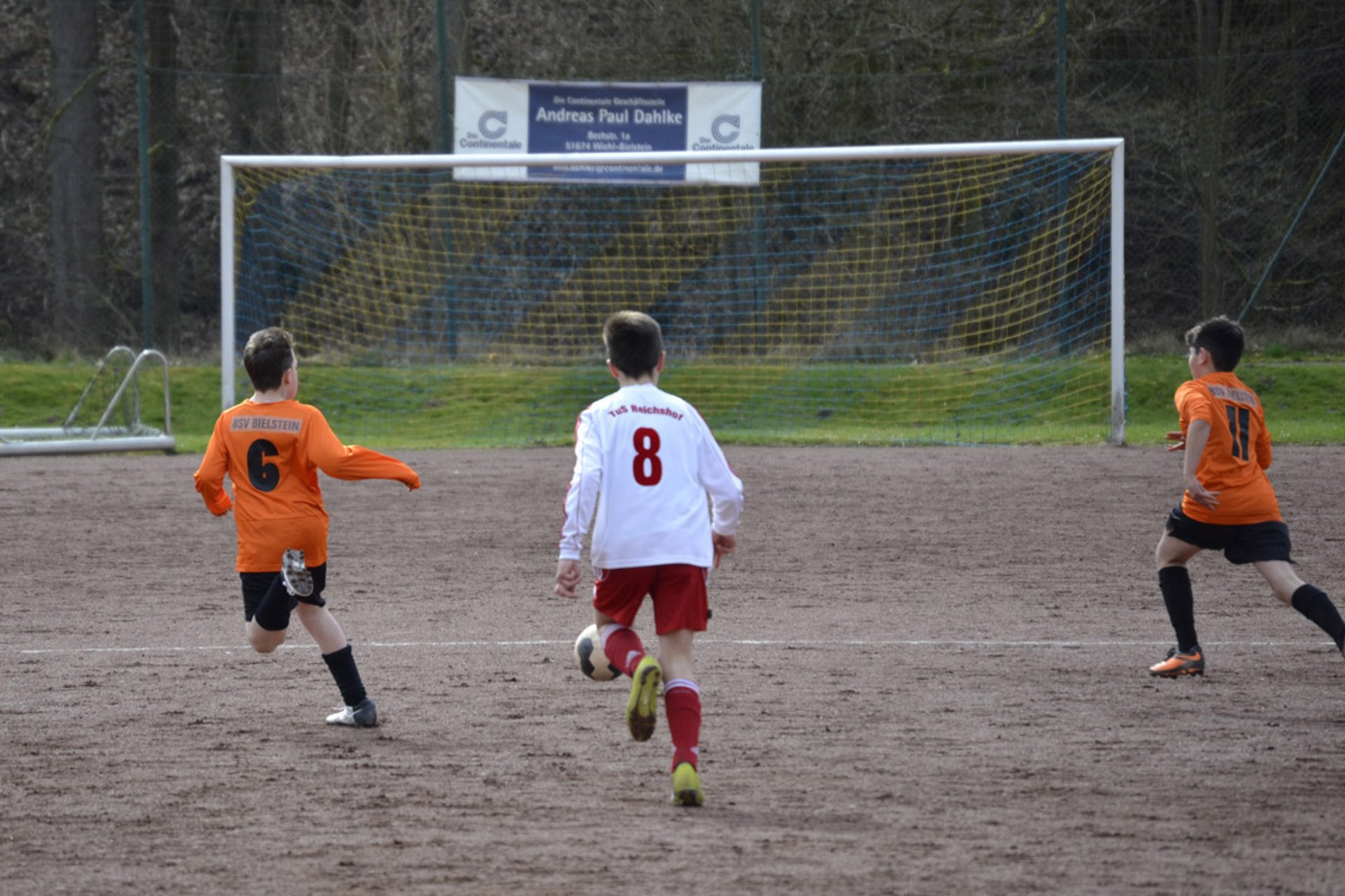 Hochüberlegen war die U13 im Spiel gegen Reichshof und gewann am Ende verdient mit 7:1