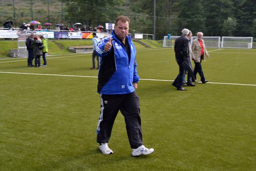 Positiv gestimmt: Thomas Tröster sah seine Mannschaft gut vorbereitet Positiv gestimmt: Thomas Tröster sah seine Mannschaft gut vorbereitet