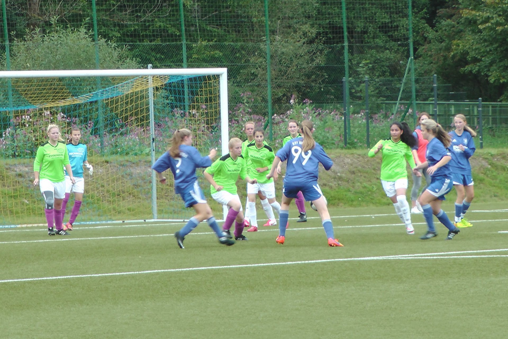 Unsere U17 Mädchen dominierten das Spiel und gewannen daher am Ende auch verdient mit 1:0