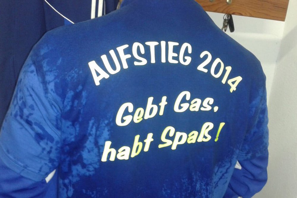 2014 – Bereits einige Spieltage vor dem Saisonfinale macht die Zweite den Aufstieg klar