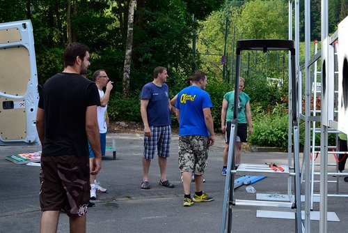 Beeindruckend: 85 Helfer waren ab 8 Uhr vor Ort, um den Verein bei der Organisation zu unterstützen Beeindruckend: 85 Helfer waren ab 8 Uhr vor Ort, um den Verein bei der Organisation zu unterstützen