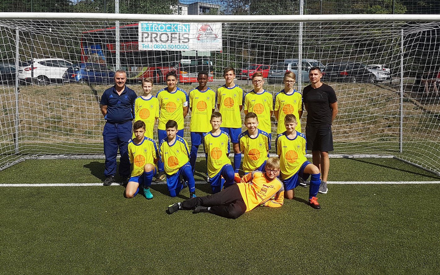 Die U15 Junioren des BSV Viktoria Bielstein