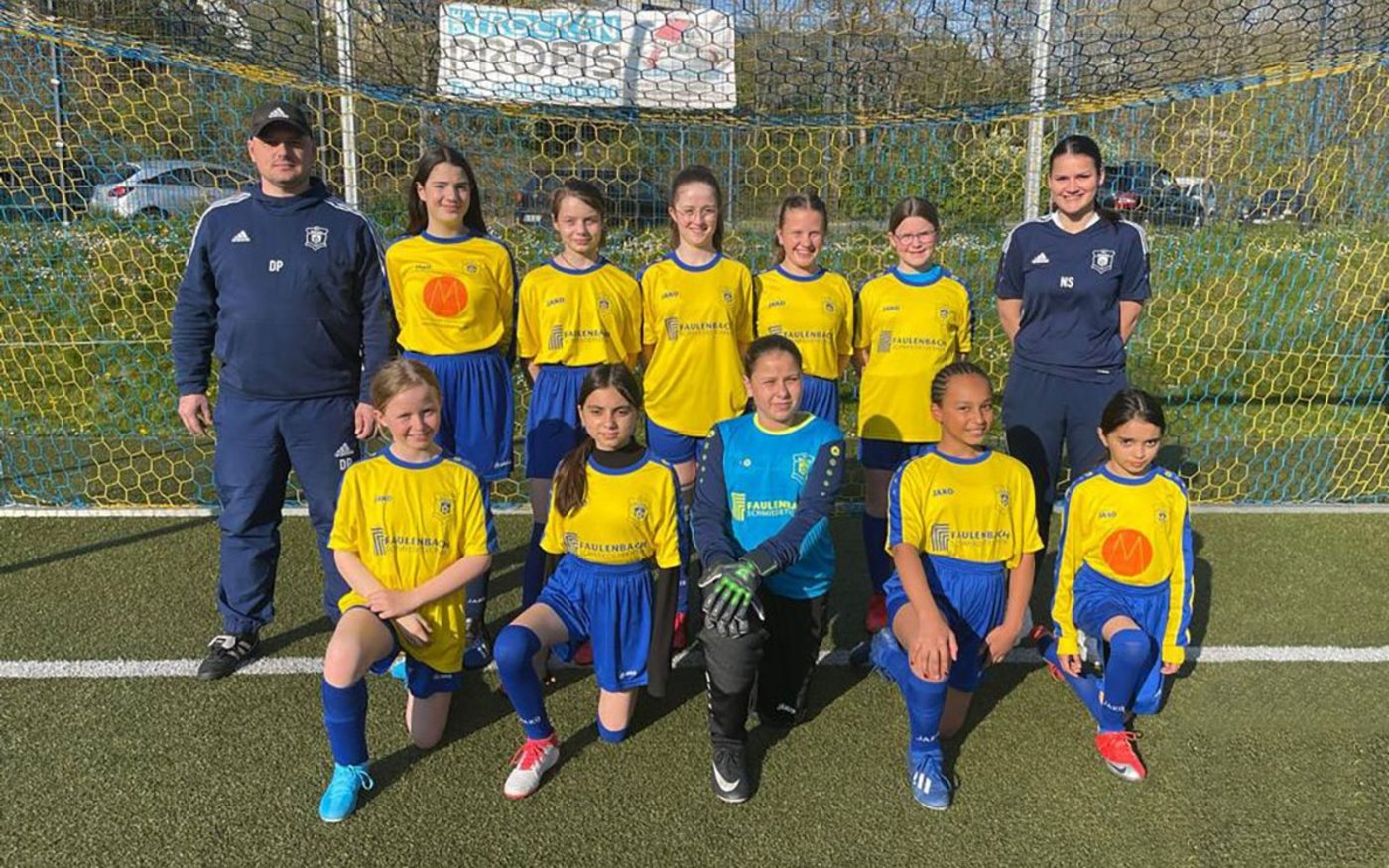 Die U13 Juniorinnen des BSV Viktoria Bielstein