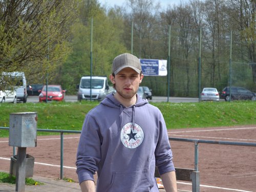 Genervter Blick: Sebastian Pinzke