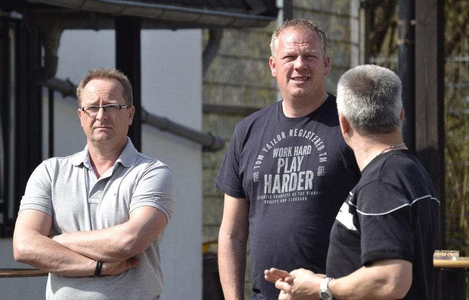 Stefan Kapp, Thorsten Prangenberg und Frank Heerling im Fachgespräch