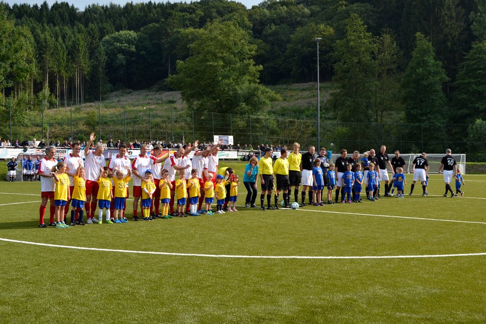 Winke-Winke an die Fans ... Winke-Winke an die Fans ...