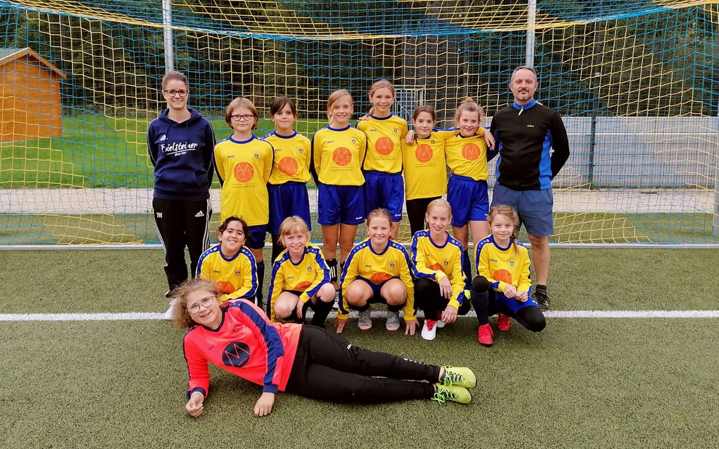 Die U13 Juniorinnen des BSV Viktoria Bielstein