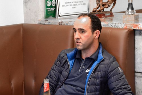 Entspannt: Mohamed Imharraf beantwortete alle Fragen mit viel Geduld