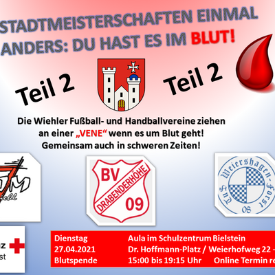 Vereinsleben: Zweite Runde der Vereins-Blutspende-Aktion in Bielstein