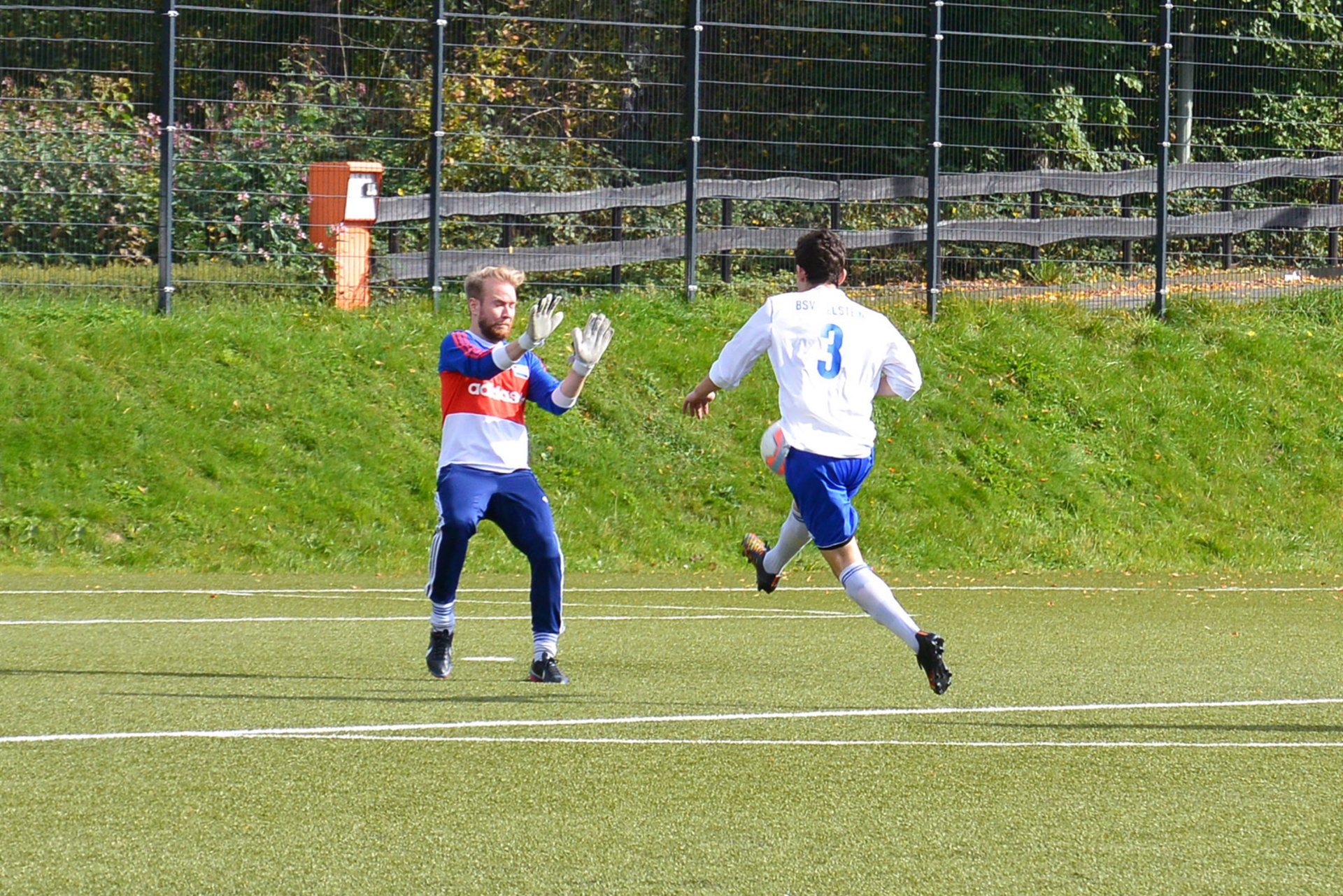 Ohne zu glänzen, gewinnt unsere Erste gegen die Gäste aus Agathaberg verdient mit 4:1