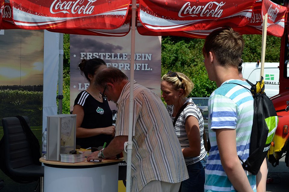 Tolles Gewinnspiel: der Fußballverband verloste VIP-Tickets für ein Länderspiel