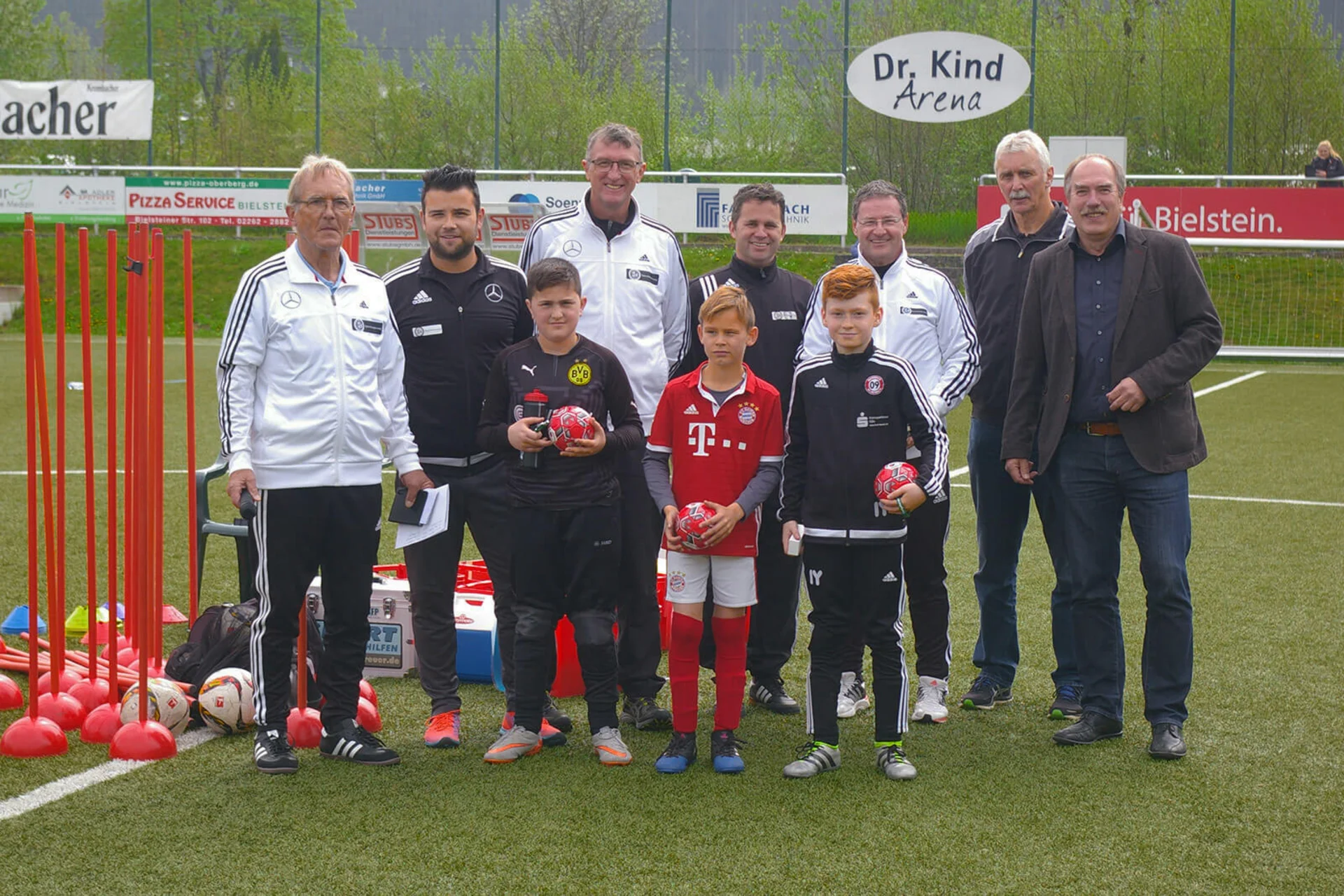Die Stützpunkttrainer suchten und ehrten die besten Kinder