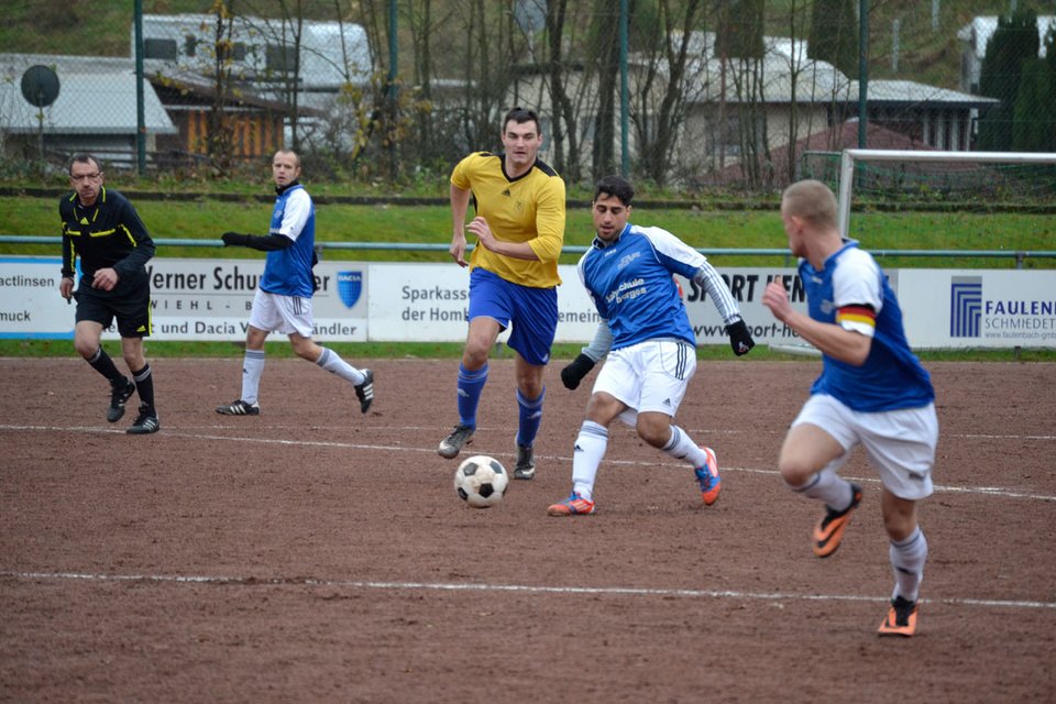 Markus hat gegenüber seinem Gegenspieler das Nachsehen 