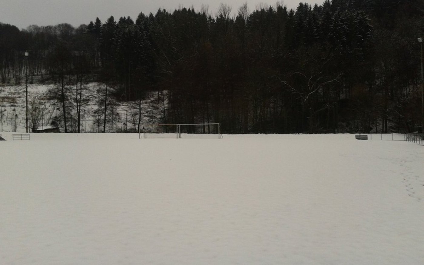 Aufgrund der aktuellen Wetterlage ist der Platz durch die Stadt Wiehl gesperrt worden