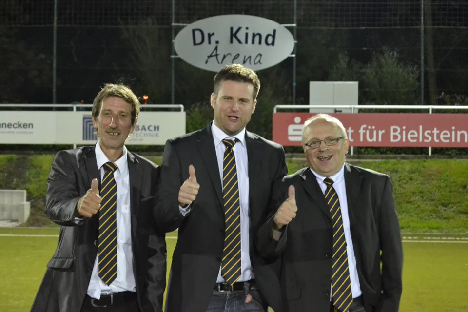 ... um Alfred Lindemann, Christof Fries und Ede Noreikat ... um Alfred Lindemann, Christof Fries und Ede Noreikat