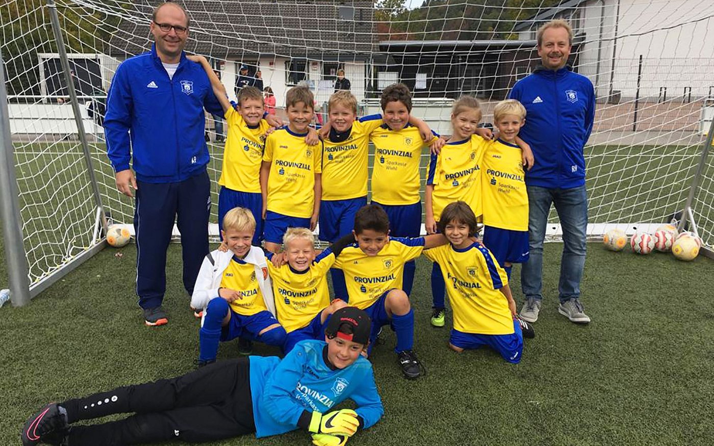 Die U9 Junioren des BSV Viktoria Bielstein