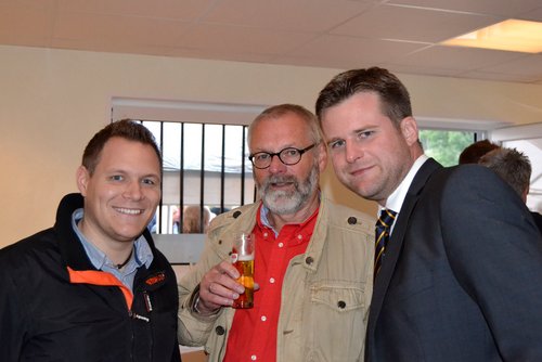Kennen sich gut: Christian Will, Carlo Riegert und Christof Fries Kennen sich gut: Christian Will, Carlo Riegert und Christof Fries
