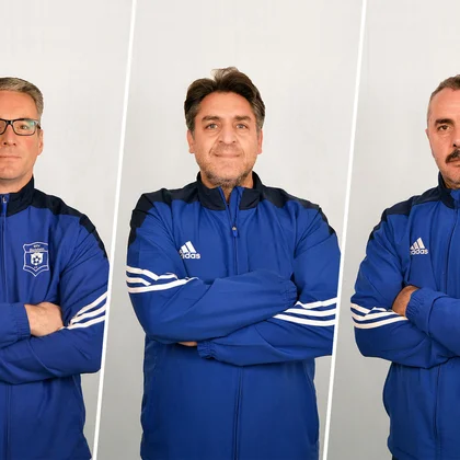 Holger Schulte, Ufuk Zevkibol und Niyazi Albayrak (v.l.) übernehmen die U19 Junioren, U17 Junioren bzw. U15 Junioren Holger Schulte, Ufuk Zevkibol und Niyazi Albayrak (v.l.) übernehmen die U19 Junioren, U17 Junioren bzw. U15 Junioren