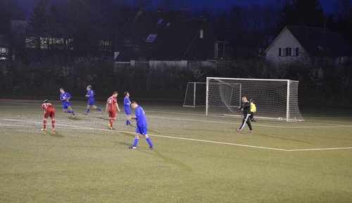 Axel Leopold verwandelt den Elfmeter zur 1:0 Führung