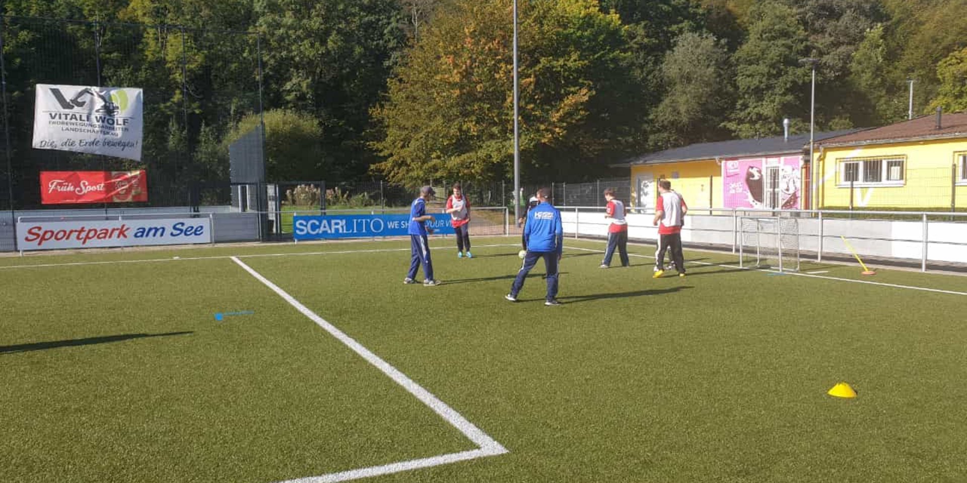 Die erste Trainingseinheit: Am heutigen Samstag fand die erste Trainingseinheit unserer neuen HANDICAP-Mannschaft unter der Leitung von Trainer Mohamed Rezgui statt