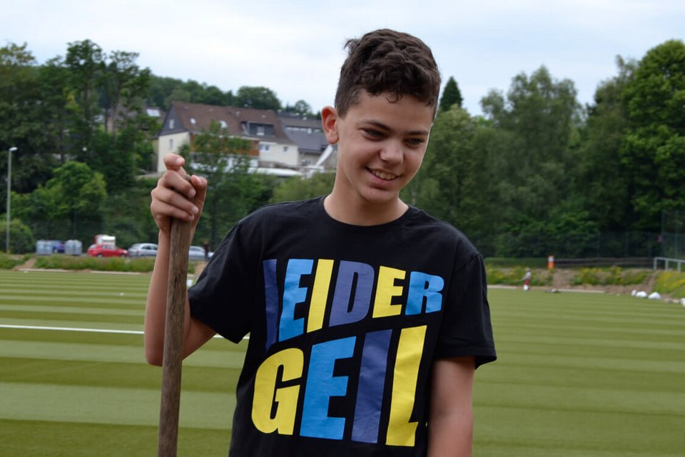 Leider geil: nicht nur das Engagement von Gian-Luca Manueli war bewundersnwert Leider geil: nicht nur das Engagement von Gian-Luca Manueli war bewundersnwert
