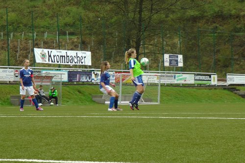 Rieb sich auf, konnte an der Niederlage aber trotzdem nichts ändern: Christin Siegmund